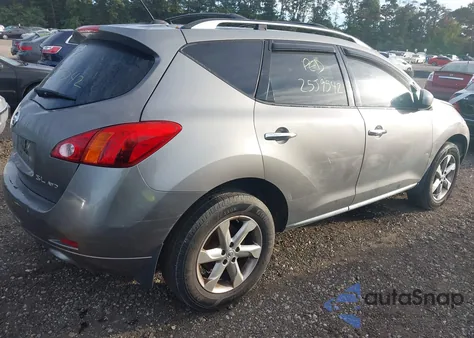2010 Nissan Murano Sl из США, поврежденный, VIN JN8AZ1MW8AW138029